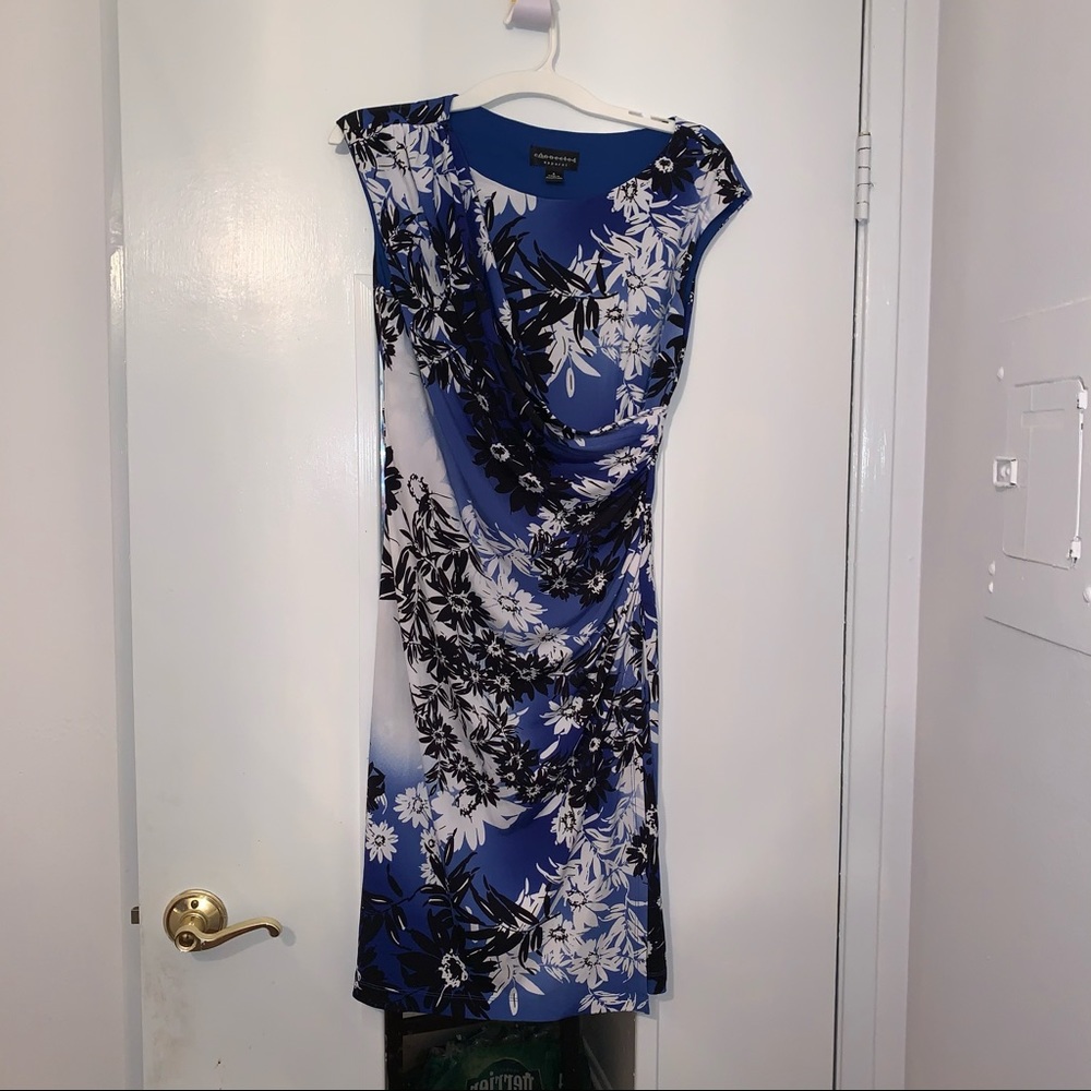 Knee Length Floral Dress